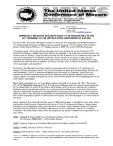 For Immediate Release December 31, 2009 Contact:  Elena Temple