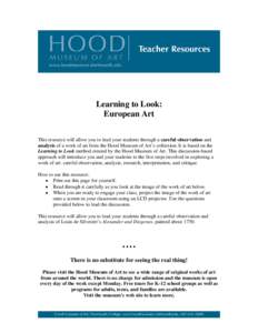 Microsoft Word - Learning to Look European[removed]doc