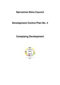 Narromine Shire Council  Development Control Plan No. 4 Complying Development