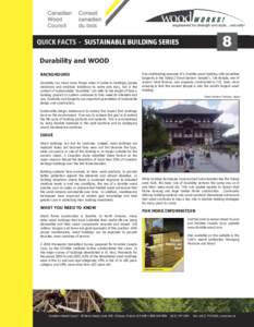 Quick facts - Sustainable Building Series Final Mar[removed]WW.indd