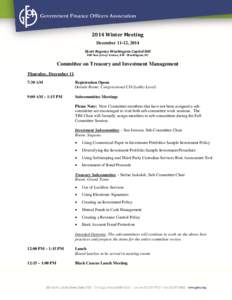Microsoft Word - TIM Winter Meeting Agenda