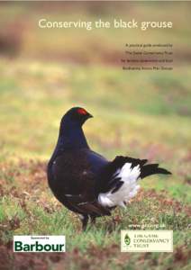 Conserving the black grouse A practical guide produced by The Game Conservancy Trust