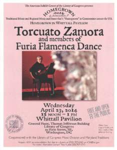 Torcuato Zamora with members of Furia Flamenco Dance