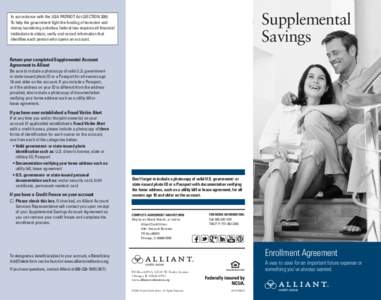 Alliant Supplemental Savings Application