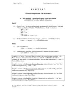 North 4 Chapter 3- Forest Composition and Structure