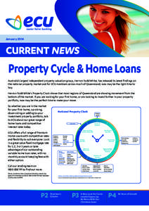 JanuaryCURRENT NEWS Property Cycle & Home Loans Australia’s largest independent property valuation group, Herron Todd White, has released its latest findings on