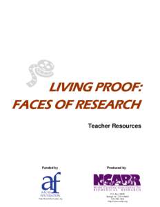 Instructional Strategies for The Living Proof Video