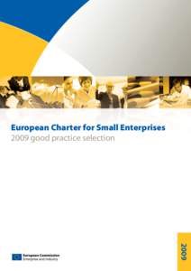 European Charter for Small Enterprises 2009 good practice selection 2009  European Charter