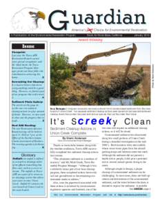 uardian G America’s First Choice for Environmental Restoration  A Publication of the Environmental Restoration Program