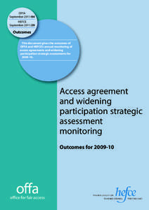 Education in the United Kingdom / Knowledge / University and college admissions / Higher education in the United Kingdom / Widening participation / Office for Fair Access / Higher Education Funding Council for England / University of Birmingham / Bursary / Education / Department for Business /  Innovation and Skills / Education in England