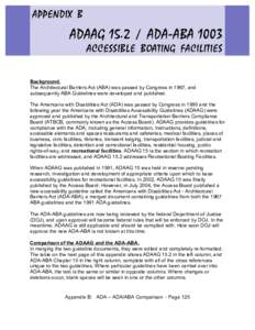 2005 Marina Berthing Guidelines