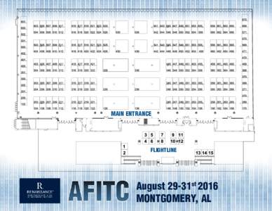 MAIN ENTRANCE  FLIGHTLINE August 29-31st 2016 MONTGOMERY, AL