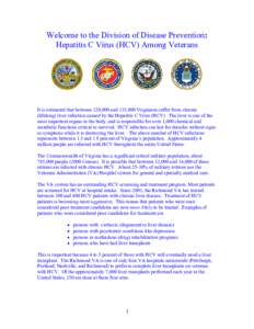 United States Department of Veterans Affairs / Hepatitis C and HIV co-infection / Biology / Liver kidney microsomal type 1 antibody / Hepatitis C virus / Hepatitis / Hepatitis C