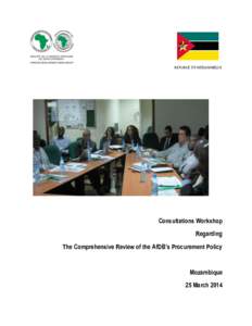 Mozambique - Consultation Workshop