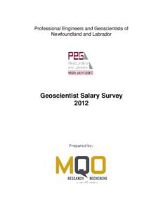 Microsoft Word - Geoscientists Salary Survey - Final Report - May 2012