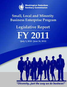 Small, Local and Minority Business Enterprise Program Legislative Report  FY 2011