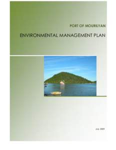 PORT OF MOURILYAN  ENVIRONMENTAL MANAGEMENT PLAN July 2009