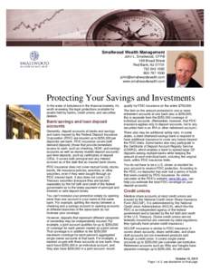 Smallwood Wealth Management John L. Smallwood, CFP® 199 Broad Street Red Bank, NJ