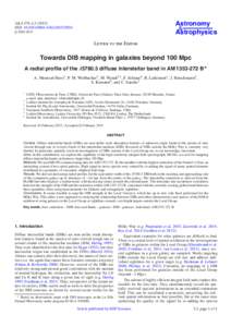 Astronomy & Astrophysics A&A 576, L3DOI: 