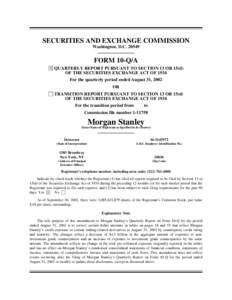 SECURITIES AND EXCHANGE COMMISSION Washington, D.C[removed]FORM 10-Q/A È QUARTERLY REPORT PURSUANT TO SECTION 13 OR 15(d) OF THE SECURITIES EXCHANGE ACT OF 1934