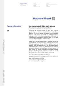 germanwings ab März nach Ankara DTM[removed]
