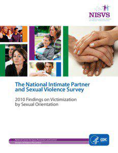The National Intimate Partner and Sexual Violence Survey 2010 Findings on Victimization