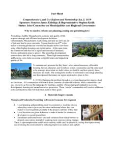 Zoning / Real estate / New Urbanism / Environment / Smart growth / Inclusionary zoning / Subdivision / Economic development / Massachusetts Comprehensive Permit Act: Chapter 40B / Urban studies and planning / Affordable housing / Human geography