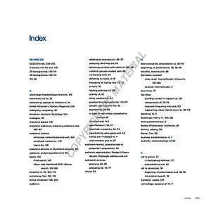 AL  Index NUMBERS  addressing resistance in, 86–87