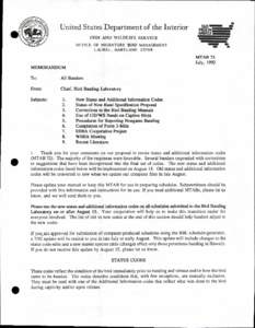 United States Department of the Interior  TAKE PRIDE IN AMERICA