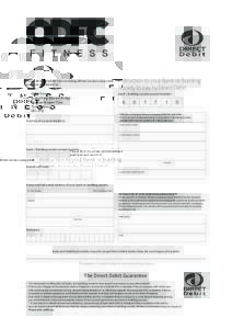 Please fill in the whole form including official use box using a ball point pen and send it to ODFC Fitness Arch 4 King Edward Bridge Newcastle upon Tyne