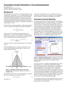 Uncertainty Growth Estimation in UncertaintyAnalyzer