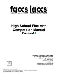 Microsoft Word - High School Fine Arts Manual v4.6.docx