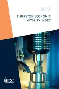 2012 Thurston Economic vitality index PERSONAL INCOME