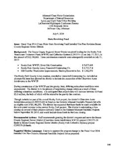 Revolving fund / Clean Water Act / Clearview / State Revolving Fund / United States / Government / Humanities / Federal assistance in the United States / Water supply and sanitation in the United States / Clean Water State Revolving Fund