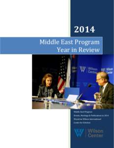 Middle East Program                  Year in Review