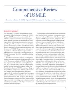 Health / Higher education in the United States / Federation of State Medical Boards / Educational Commission for Foreign Medical Graduates / USMLE Step 1 / USMLE Step 2 Clinical Skills / International medical graduate / Simulated patient / National Board of Medical Examiners / Medical education in the United States / United States Medical Licensing Examination / Medicine