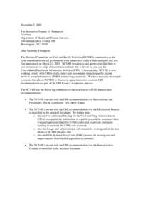 Microsoft Word - CHI Ltr to Sec'y[removed]doc