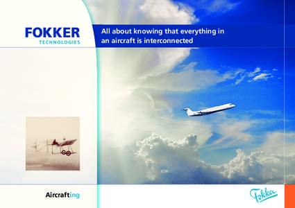 Fokker / Aerospace / Aviolanda / Fokker 70 / Aviation / Transport / Fokker Technologies