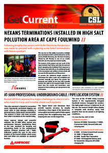 GetCurrent ENERGY June[removed]NEXANS TERMINATIONS INSTALLED IN HIGH SALT