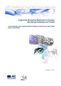 EU Biometrics Deployment - Notes Expert MeetingBrussels