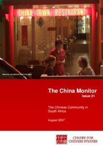 The China Monitor  August 2007 \