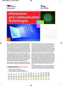 informacni_Sestava:41 Stránka 1  Information and Communication Technologies