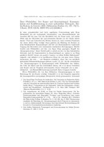 Plekos 16,2014,99–106 – http://www.plekos.uni-muenchen.de/2014/r-pfeilschifter.pdf  99 Rene Pfeilschifter: Der Kaiser und Konstantinopel. Kommunikation und Konfliktaustrag in einer sp¨atantiken Metropole. Berlin/Bos