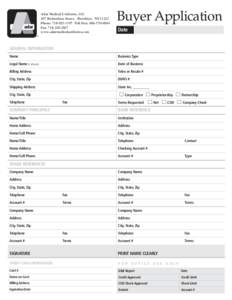 Credit card / Fax / Postal address verification