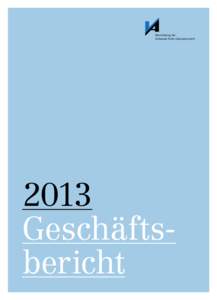 01  Versicherung der Schweizer Ärzte Genossenschaft  2013