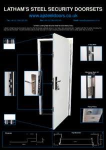 LATHAM’S STEEL SECURITY DOORSETS www.ajsteeldoors.co.uk Tel: +[removed]050