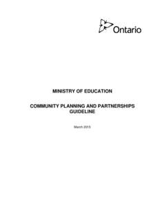 Community Planning and Partnership Guideline