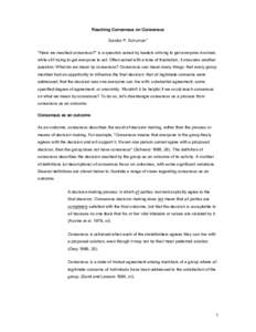 Microsoft Word - CCP Reaching Consensus on Consensus.doc