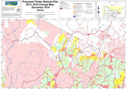 DISCLAIMER This map is generated from VicForests and Victorian Government data and may be of assistance to you. However, VicForests does not guarantee that the publication is without flaw of any kind and therefore discla