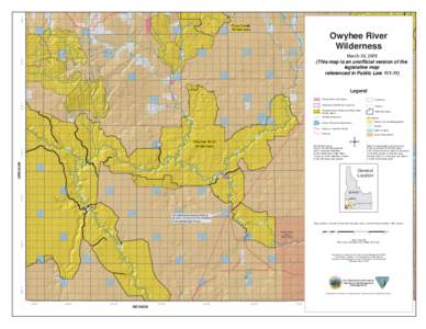 Wild and Scenic Rivers of the United States / Owyhee River Wilderness / Pole Creek Wilderness / Wilderness study area / Bureau of Land Management / Owyhee River / Idaho / North Fork Owyhee Wilderness / Big Jacks Creek Wilderness / Geography of the United States / Protected areas of the United States / United States